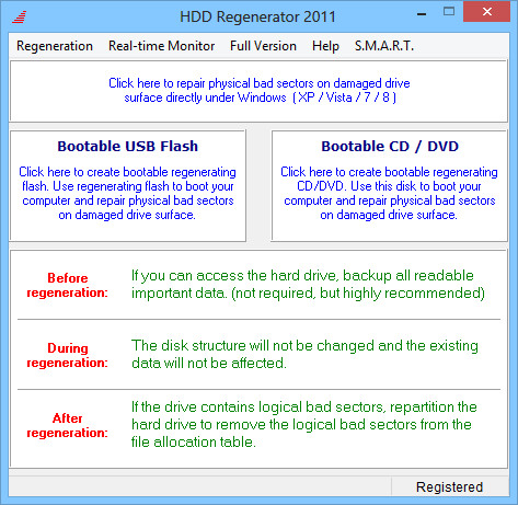 HDD Regenerator